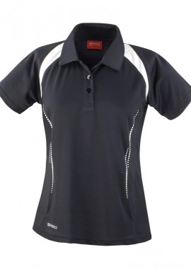 Result - Γυναικεία Μπλούζα Polo S177F Result Spiro Team Spirit Black/White