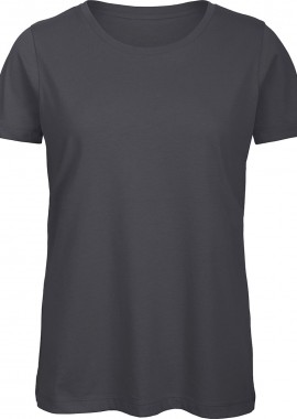 B & C - Γυναικείο T-Shirt TW043 B&C από 100% Οργανικό Βαμβάκι Dark Grey