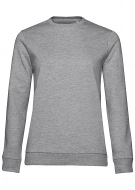 B & C - Γυναικείο Φούτερ WW02W B & C French Terry Heather Grey