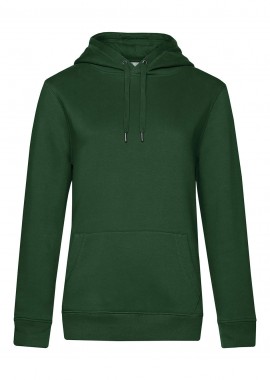 B & C - Γυναικείο Φούτερ με Κουκούλα WW02Q B & C Bottle Green