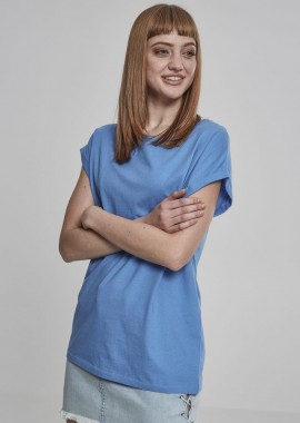 Urban Classics - T-shirt TB771 Urban Classics Extended Shoulder Tee Horizon Blue