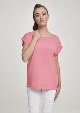 T-shirt TB771 Urban Classics Extended Shoulder Tee Pink Grapefruit
