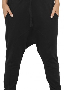 Urban Classics - Γυναικεία φόρμα Light Fleece Sarouel Urban Classics TB936 Black