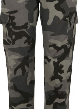 Παντελόνι High Waist Camo Cargo Urban Classics TB3047 Dark Camo