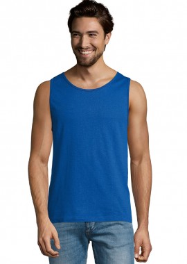 Αμάνικο T-Shirt 11465 SOL'S Justin Royal Blue