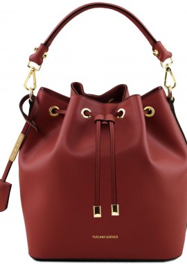 Γυναικεία Τσάντα Δερμάτινη TL141531 Tuscany Leather Vittoria Κόκκινο