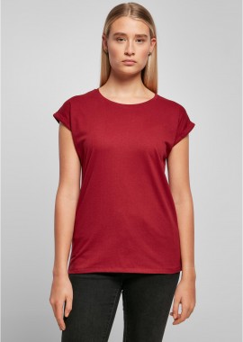 Γυναικείο T-Shirt BY021 Build Your Brand Ladies Extended Shoulder Tee Burgundy