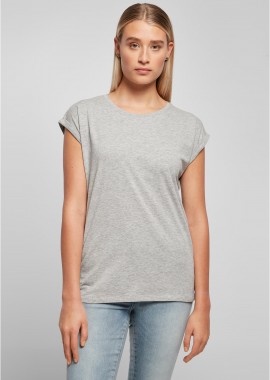 Γυναικείο T-Shirt BY021 Build Your Brand Λευκό Heather Grey