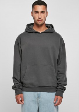 BYB - Ανδρικό Φούτερ με Κουκούλα Ultra Heavy Cotton Box BY162 Build Your Brand darkgrey