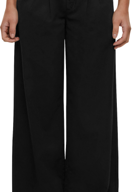 Urban Classics - Γυναικείο Παντελόνι Organic Pleated Cotton TB6216 Urban Classics Black