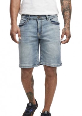 Βερμούδα Τζιν Relaxed Fit TB4156 Urban Classics Light Destroyed Washed