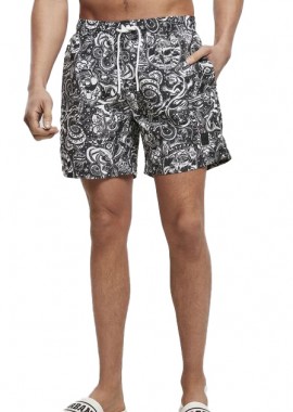 Ανδρικό Μαγιό TB2679 Urban Classics Tattoo Aop Surf Aop