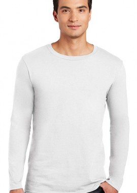 Gildan - Μακρυμάνικο T-Shirt 64400 Gildan Softstyle White