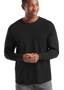 Fruit of the Loom - Μακρυμάνικο T-Shirt 61-360-0 Fruit of the Loom Iconic 195 Ringspun Premium Black