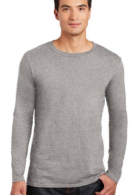 Gildan - Μακρυμάνικο T-Shirt 64400 Gildan Softstyle Sport Grey