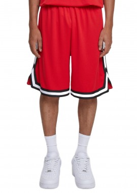 Urban Classics - Βερμούδα Mesh Σορτς TB243 Urban Classics Cityred/Black/White
