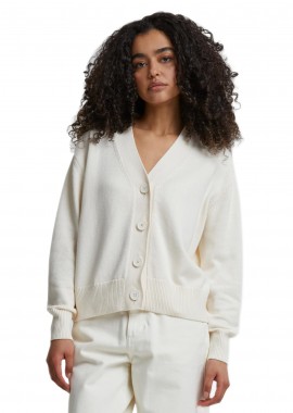 Urban Classics - Γυναικεία Πλεκτή Ζακέτα Rib TB6899-02903 Urban Classics Whitesand