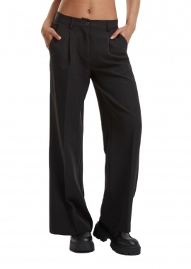 Urban Classics - Γυναικείο Παντελόνι Wide Leg TB6949-00007 Urban Classics Black