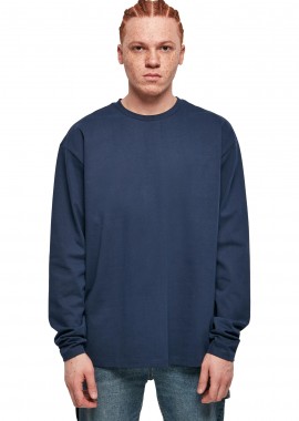 Urban Classics - Μακρυμάνικο Oversized T-Shirt Ultra Heavy LS Urban Classics TB5563 Darkblue