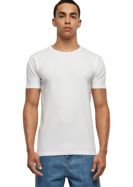 Ανδρικό T-Shirt TB814 Urban Classics Fitted Stretch White