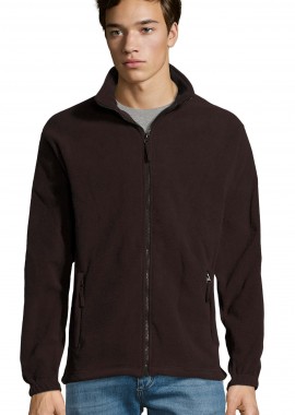 SOLS - Ανδρική Ζακέτα Fleece 55000 SOL'S North Dark Chocolate