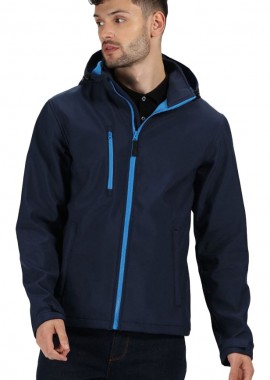 Regatta - Ανδρικό Τζάκετ TRA701 Regatta Venturer Softshell XPT Navy/French Blue
