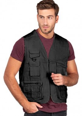 About Basics - Γιλέκο Ρεπόρτερ Rise-00108 About Basics Black