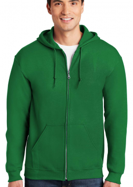 Gildan - Φούτερ Ζακέτα με Κουκούλα 18600 Gildan Heavy Blend Zip Hoodie Irish Green