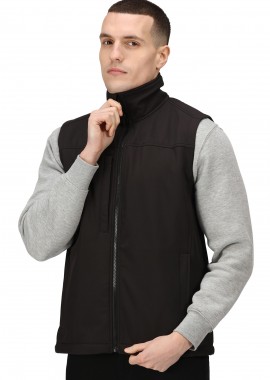 Regatta - Γιλέκο Softshell TRA788 Regatta Flux Bodywarmer Black/Black