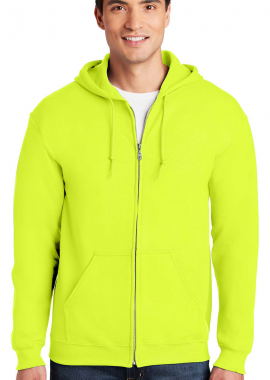 Gildan - Φούτερ Ζακέτα με Κουκούλα 18600 Gildan Heavy Blend Zip Hoodie Safety Green
