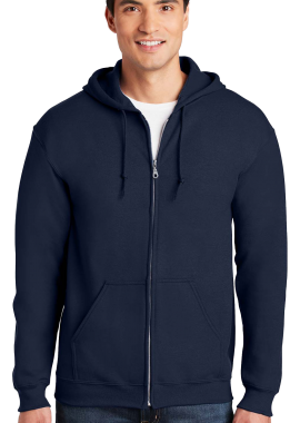 Gildan - Φούτερ Ζακέτα με Κουκούλα 18600 Gildan Heavy Blend Zip Hoodie Navy