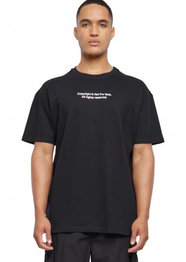 Fingerprint Oversize Tee Mister Tee MT2546-00007 black