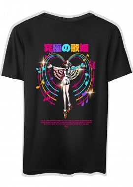 T-Shirt One Piece Uta Pop Culture Black