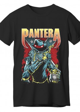 T-Shirt Pathera Rock Avenue Black