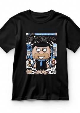 Παιδικό T-shirt Fred Flinstones Pop Culture Black