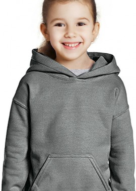 Παιδικό Φούτερ με Κουκούλα 18500B Gildan Blend Youth Hooded Sweatshirt Graphite Heather