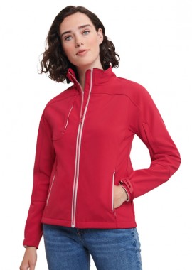 Γυναικείο Μπουφάν Softshell R-410F-0 Russell Europe Classic Red