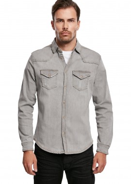 Πουκάμισο BD4020 Brandit Grey Γκρι