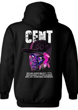 Pop Culture - Hoodie 50Cent Pop Culture Black