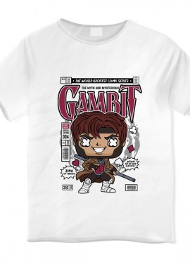 Pop Culture - Παιδικό T-shirt Gambit Pop Culture White