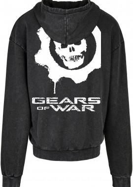 Oversized Premium Hoodie Gears Of War Pop Culture Black