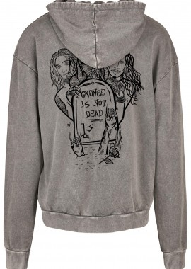 Rock Avenue - Oversized Premium Hoodie Grunge Is Not Dead Rock Avenue Asphalt