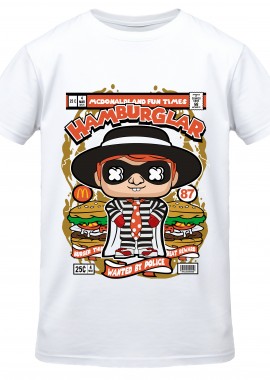 Pop Culture - T-Shirt Hamburglar Pop Culture White