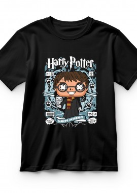 Pop Culture - Παιδικό T-shirt Harry Potter Pop Culture Black