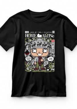 Παιδικό T-shirt Kevin Home Alone Pop Culture Black