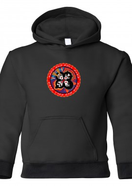 Rock Avenue - Παιδικό Hoodie KISS Rock N Roll Rock Avenue Black