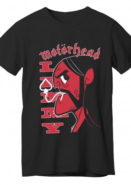 Rock Avenue - T-Shirt Lemmy Motorhead Rock Avenue Black