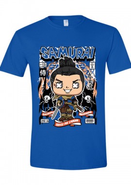 T-Shirt Samurai Pop Culture Royal