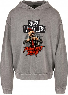 Oversized Premium Hoodie Sex Pistols Punk Not Dead Rock Avenue Asphalt