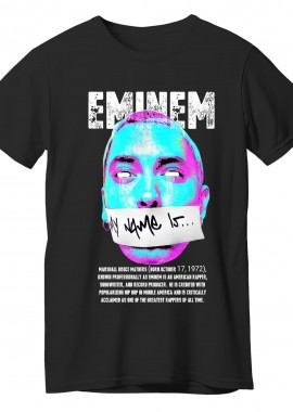 T-Shirt Shady Pop Culture Black